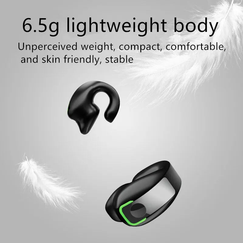Fone de Ouvido Bluetooth 5.3 Esportivo, Resistente à Água