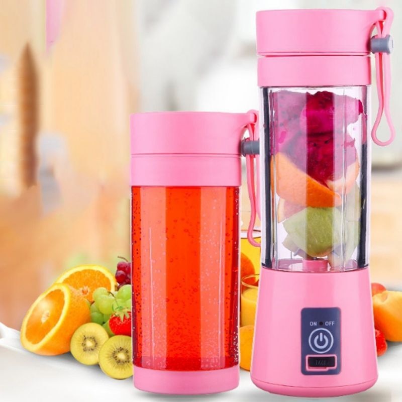 Mini Liquidificador Portátil - Usb Juice Shake 6 Lâminas