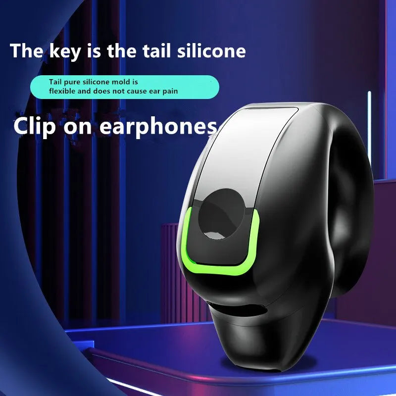 Fone de Ouvido Bluetooth 5.3 Esportivo, Resistente à Água