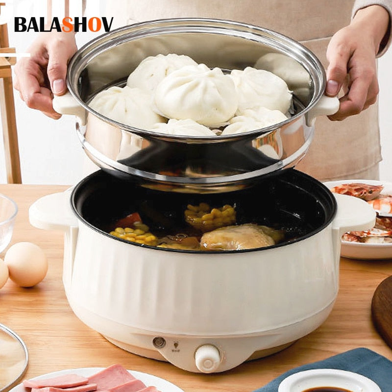 Panela de Arroz Elétrica 1.7L 220V Multicooker Multifuncional.