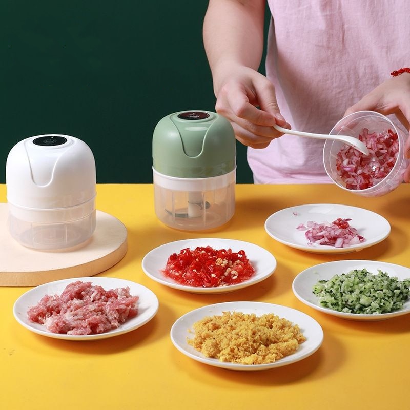 Mini Processador Moedor elétrico - Recarregável USB