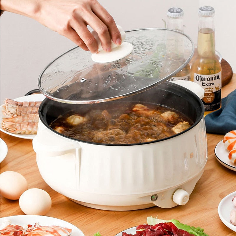 Panela de Arroz Elétrica 1.7L 220V Multicooker Multifuncional.